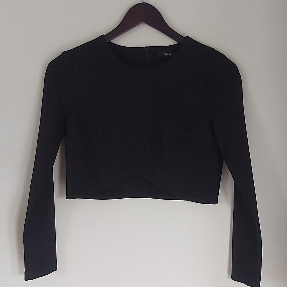 Talula Classic Black Long Sleeve Bodysuit